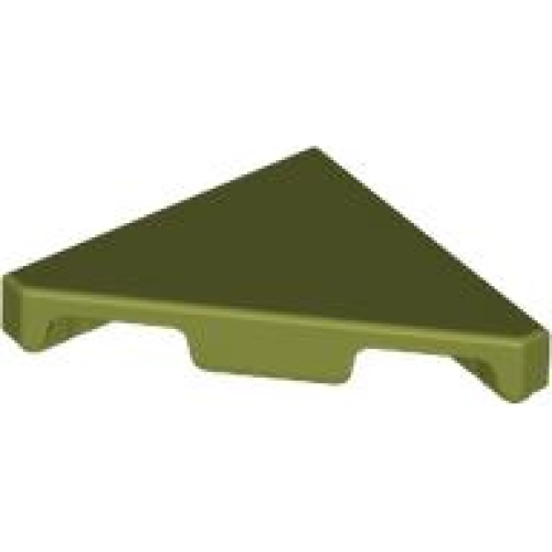 Деталь LEGO 35787 Tile, Modified 2 x 2 Triangular - Olive Green