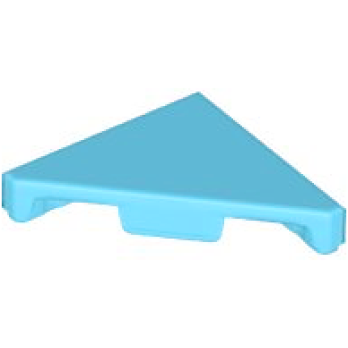 Деталь LEGO 35787 Tile, Modified 2 x 2 Triangular - Medium Azure