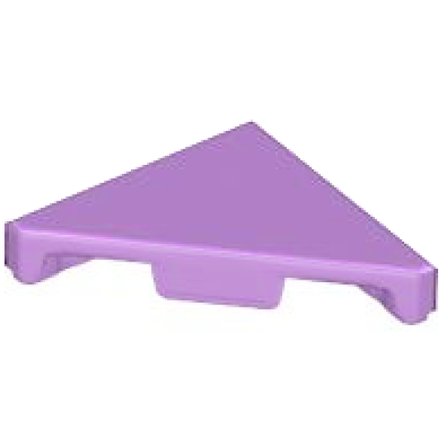Деталь LEGO 35787 Tile, Modified 2 x 2 Triangular - Medium Lavender