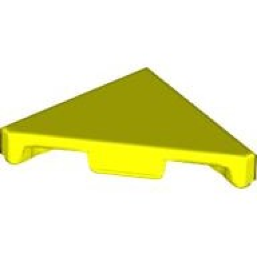Деталь LEGO 35787 Tile, Modified 2 x 2 Triangular - Neon Yellow