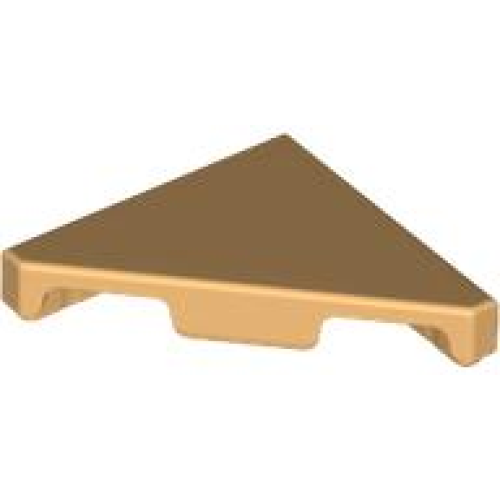 Деталь LEGO 35787 Tile, Modified 2 x 2 Triangular - Medium Tan