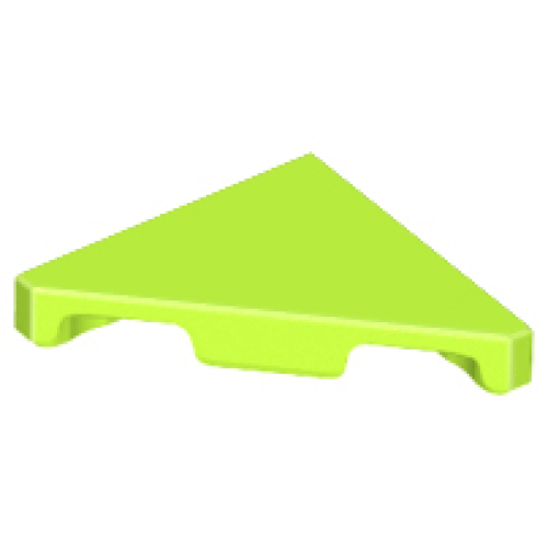 Деталь LEGO 35787 Tile, Modified 2 x 2 Triangular - Lime