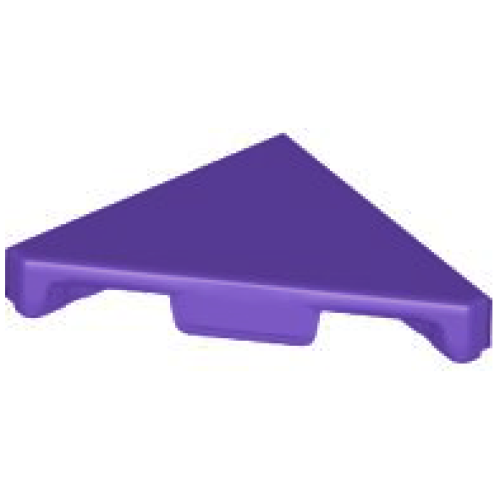 Деталь LEGO 35787 Tile, Modified 2 x 2 Triangular - Dark Purple