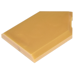 Tile, Modified 2 x 3 Pentagonal - Pearl Gold Tile, Modified 2 x 3 Pentagonal - Pearl Gold