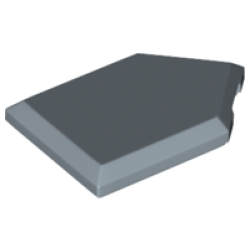 Tile, Modified 2 x 3 Pentagonal - Sand Blue Tile, Modified 2 x 3 Pentagonal - Sand Blue