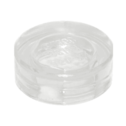 Tile, Round 1 x 1 - Trans-Clear