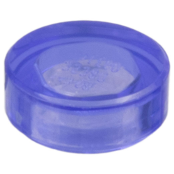 Tile, Round 1 x 1 - Trans-Purple