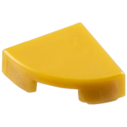 Tile, Round 1 x 1 Quarter - Pearl Gold