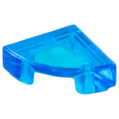 Деталь LEGO 25269 Tile, Round 1 x 1 Quarter - Trans-Dark Blue