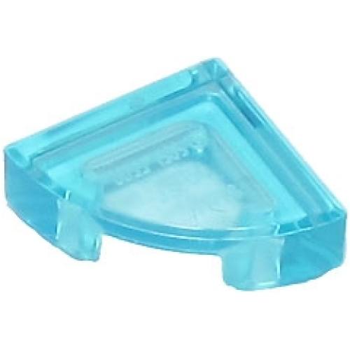 Деталь LEGO 25269 Tile, Round 1 x 1 Quarter - Trans-Light Blue