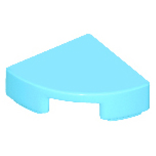 Деталь LEGO 25269 Tile, Round 1 x 1 Quarter - Medium Azure