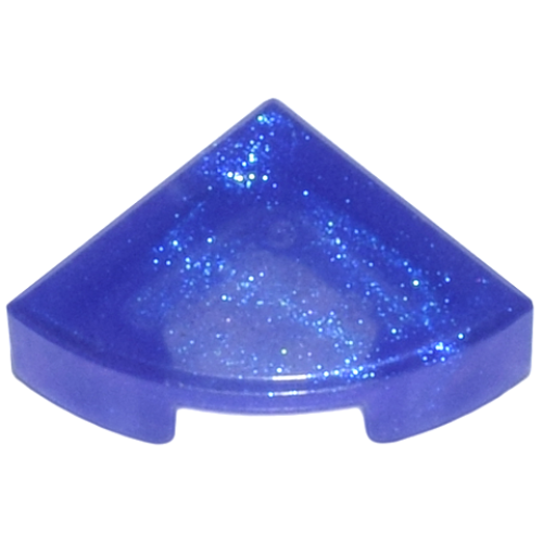 Деталь LEGO 25269 Tile, Round 1 x 1 Quarter - Satin Trans-Purple