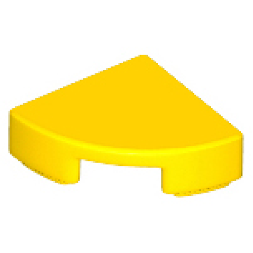 Деталь LEGO 25269 Tile, Round 1 x 1 Quarter - Yellow