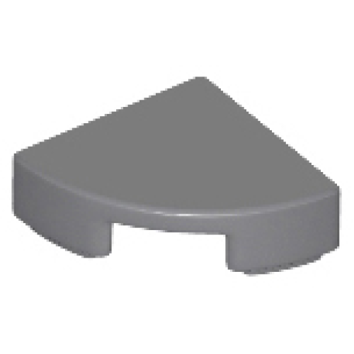 Деталь LEGO 25269 Tile, Round 1 x 1 Quarter - Dark Bluish Gray
