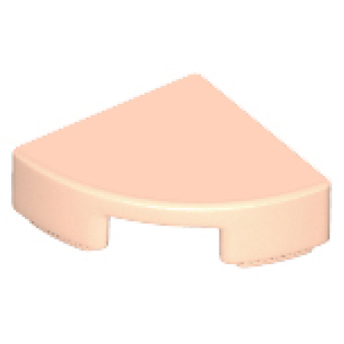 Деталь LEGO 25269 Tile, Round 1 x 1 Quarter - Light Nougat