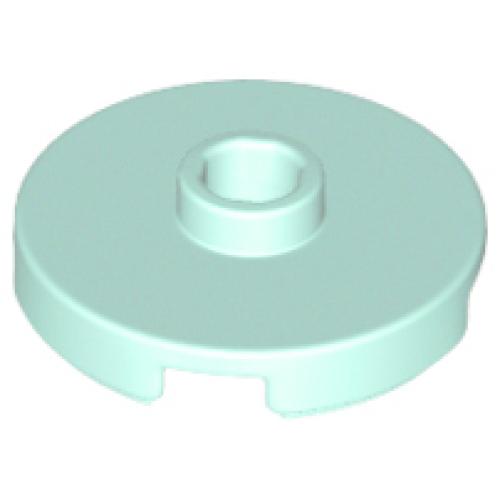 Деталь LEGO 18674 Tile, Round 2 x 2 with Open Stud - Light Aqua