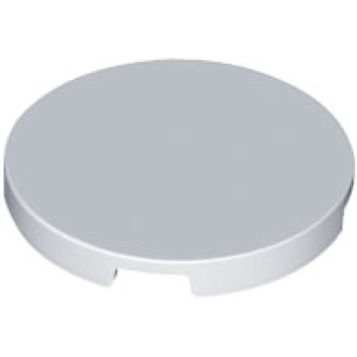 Деталь LEGO 67095 Tile, Round 3 x 3 - Light Bluish Gray
