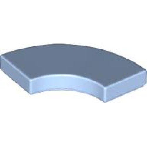Деталь LEGO 27925 Tile, Round Corner 2 x 2 Macaroni - Bright Light Blue