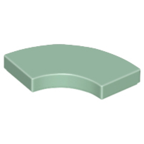 Деталь LEGO 27925 Tile, Round Corner 2 x 2 Macaroni - Sand Green
