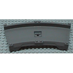 Track System Curved Track 17 x 12 x 2 - Dark Gray