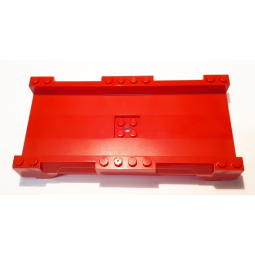 Деталь LEGO 42936 Track System Straight Track 16 x 8 x 2 - Red