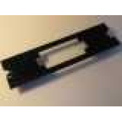 Train Base 6 x 22 Cutout - Black