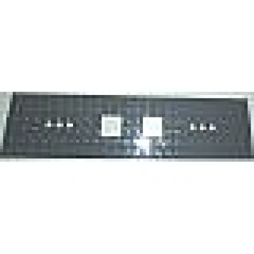 Деталь LEGO 92088 Train Base 6 x 24 with 2 Square Cutouts and 3 Round Holes Each End, Reinforced on Bottom - Dark Bluish Gray