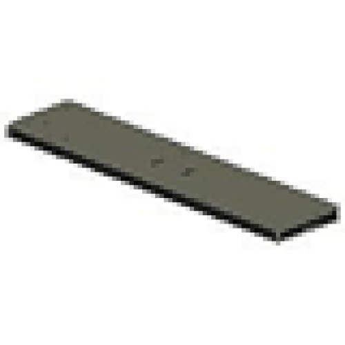 Деталь LEGO 4093 Train Base 6 x 28 (Undetermined Type) - Black