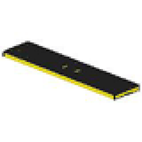 Деталь LEGO 4093 Train Base 6 x 28 (Undetermined Type) - Yellow
