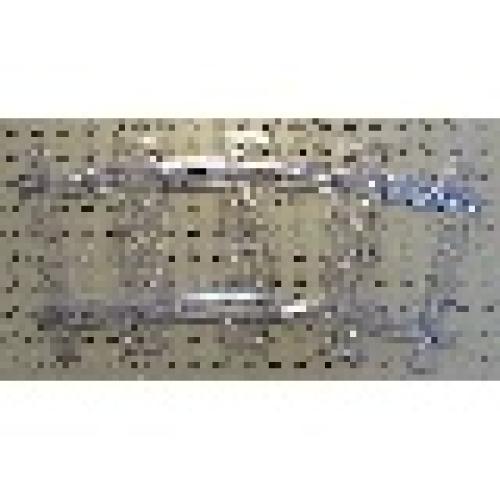 Деталь LEGO 2867c01 Train, Track 9V Curve - Trans-Clear