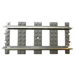 Train, Track 9V Straight - Dark Gray Train, Track 9V Straight - Dark Gray