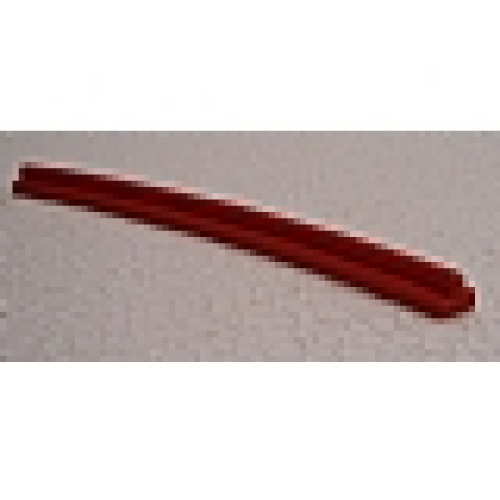 Деталь LEGO 3230 Train, Track Rail Curved Inside - Red