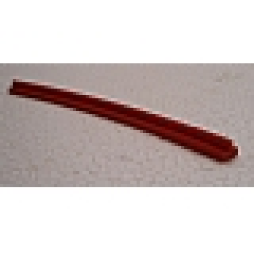 Деталь LEGO 3229a Train, Track Rail Curved Outside with Tapered Ends - Red