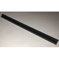 Train, Track Rail Straight 16L (no slots, no tapered ends) - Black Train, Track Rail Straight 16L (no slots, no tapered ends) - Black