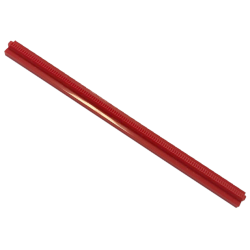 Train, Track Rail Straight 16L (no slots, no tapered ends) - Red Train, Track Rail Straight 16L (no slots, no tapered ends) - Red