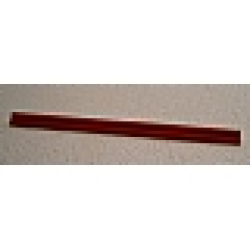 Train, Track Rail Straight 16L with Tapered Ends - Red Train, Track Rail Straight 16L with Tapered Ends - Red