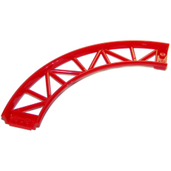 Train, Track Roller Coaster Curve, 90 degrees - Red Train, Track Roller Coaster Curve, 90 degrees - Red