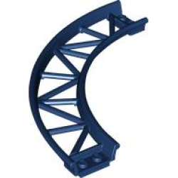 Train, Track Roller Coaster Curve, 90 degrees - Dark Blue Train, Track Roller Coaster Curve, 90 degrees - Dark Blue