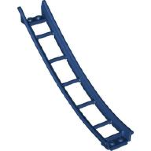 Деталь LEGO 26559 Train, Track Roller Coaster Ramp Large Lower Part, 6 Bricks Elevation - Dark Blue