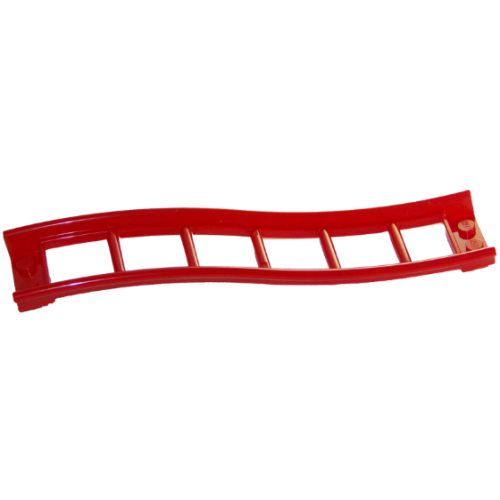 Деталь LEGO 34738 Train, Track Roller Coaster Ramp Small, 3 Bricks Elevation - Red