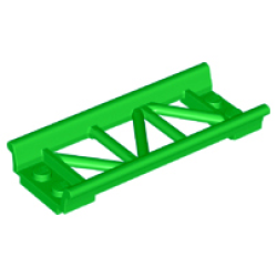 Train, Track Roller Coaster Straight 8L - Bright Green