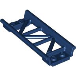 Train, Track Roller Coaster Straight 8L - Dark Blue