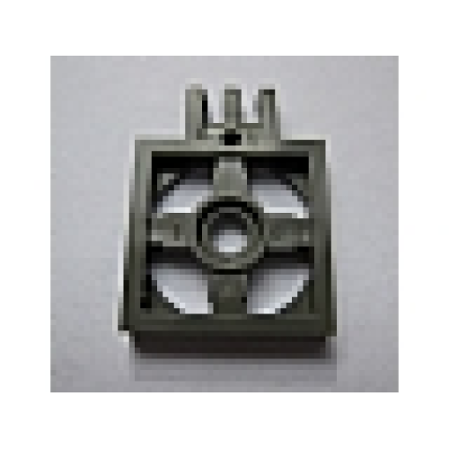 Деталь LEGO 251 Turntable 2 x 2 Plate with Hinge with 3 Fingers, Base - Dark Gray