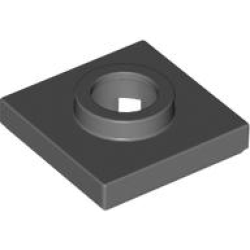 Turntable 2 x 2 Square Base - Dark Bluish Gray Turntable 2 x 2 Square Base - Dark Bluish Gray
