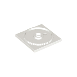 Turntable 4 x 4 Square Base, Locking - White Turntable 4 x 4 Square Base, Locking - White