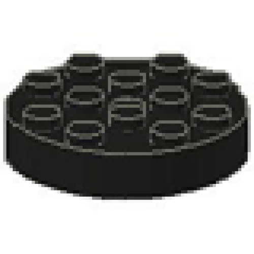 Деталь LEGO 30658 Turntable 4 x 4 Top, Locking - Black