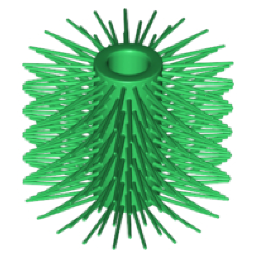 Деталь LEGO 2498 Vehicle, Brush - Green