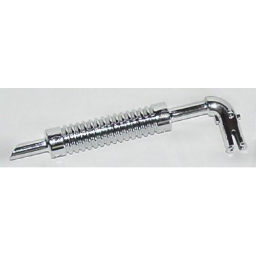 Деталь LEGO 71137b Vehicle, Exhaust Pipe with Technic Pin - Chrome Silver