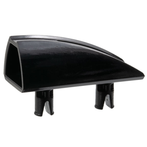 Деталь LEGO 30647 Vehicle, Fairing 1 x 4 Side Flaring Intake with 2 Pins - Black