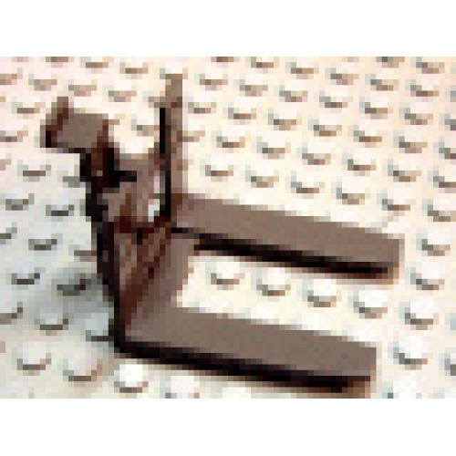 Деталь LEGO 45707 Vehicle, Forklift Wide Forks Reinforced - Dark Gray